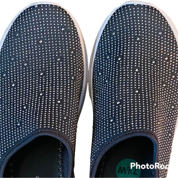 Slip-On Sneaker With Jewel Detailing - Picture 3 of 6